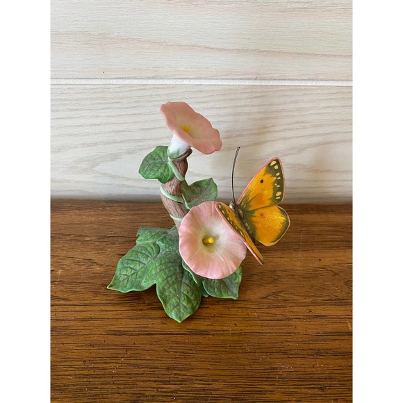 Lenox Nature’s Beautiful Butterflies Porcelain Figurine Orange Sulphur 1993 - Picture 6 of 7